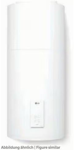 Warmwasser-Wärmepumpe LG WH10ESF0 R290 wandhängend, 100l Tank, Therma V