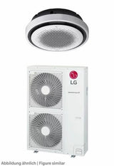 Rundkassette-Set LG UT36F.NY0 mit UUD3 11 kW, Inverter, Kabel-FB, R32