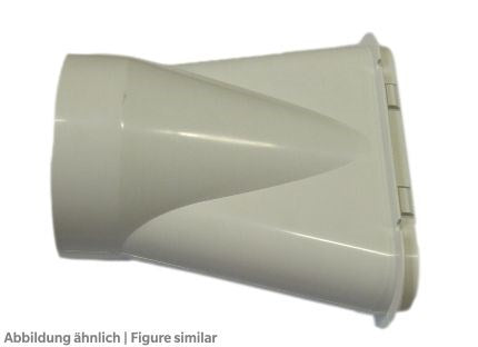 Fensterdüse 100mm weiß für CLIMA BUTLER                                        *
