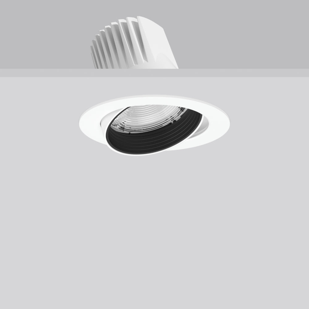 RZB LED-Einbaustrahler 35W Konv DALI ws RONDOS 911646.002.76 1LED 3000K ws ws