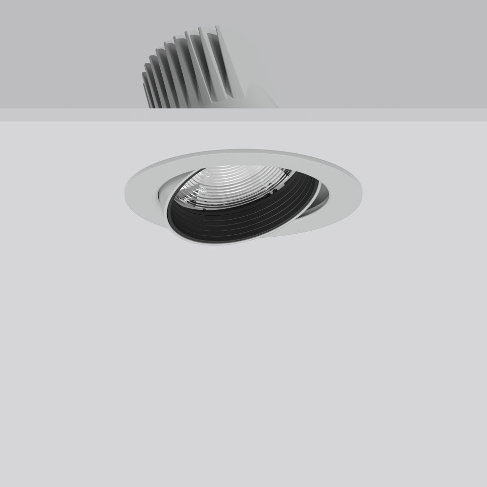 RZB LED-Einbaustrahler 35W Konv DALI si RONDOS 911646.004.76 1LED 3000K ws si