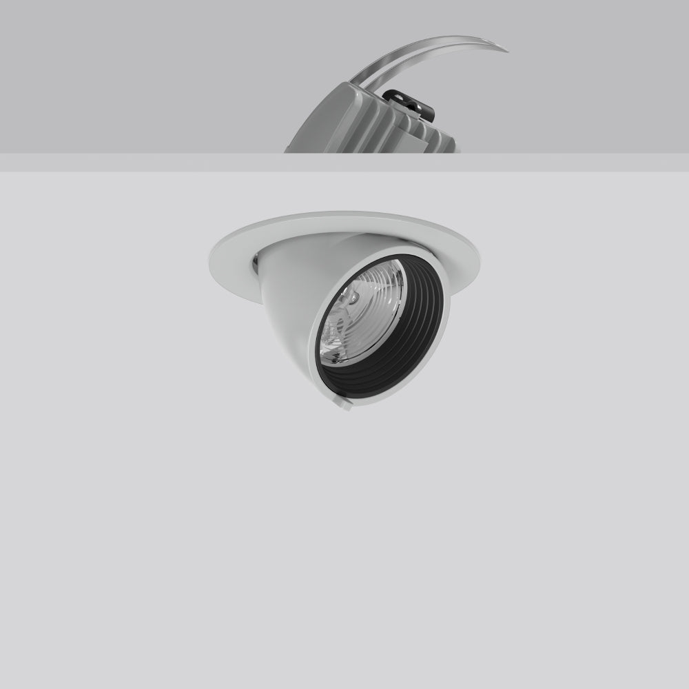 RZB LED-Einbaustrahler 29W Konv 1LED si GOLAS 911579.004.3 3500K ws 2900lm si