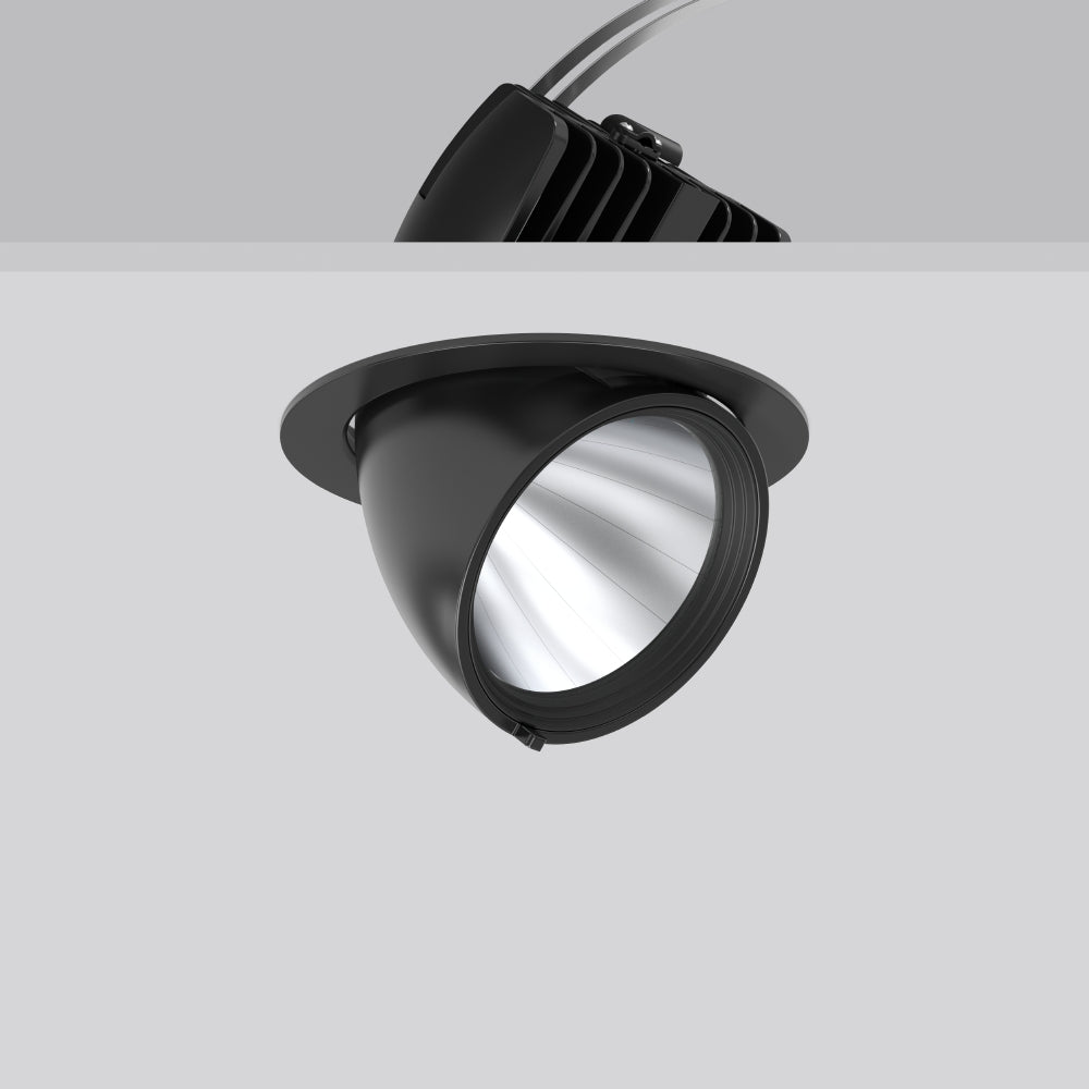 RZB LED-Einbaustrahler 25W Konv 1LED sw GOLAS 911584.003.3 3500K ws 3300lm sw
