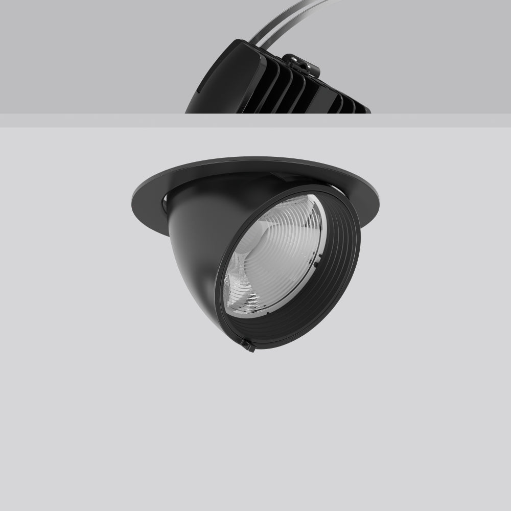RZB LED-Einbaustrahler 35W Konv DALI sw GOLAS 911596.003.1.76 1LED 4000K ws sw