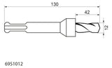 Walraven Bundbohrer WDI1 SD 12x42 für WDI1 Einschlaganker + Ersatz f. WDIR | 6951012