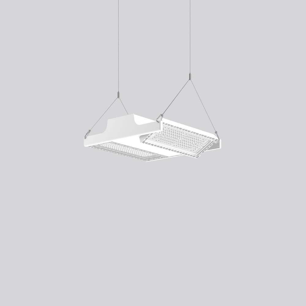 RZB LED-Sporthallenleuchte 117W 6500K 921682.002.1.76 17400lm Konv DALI sym