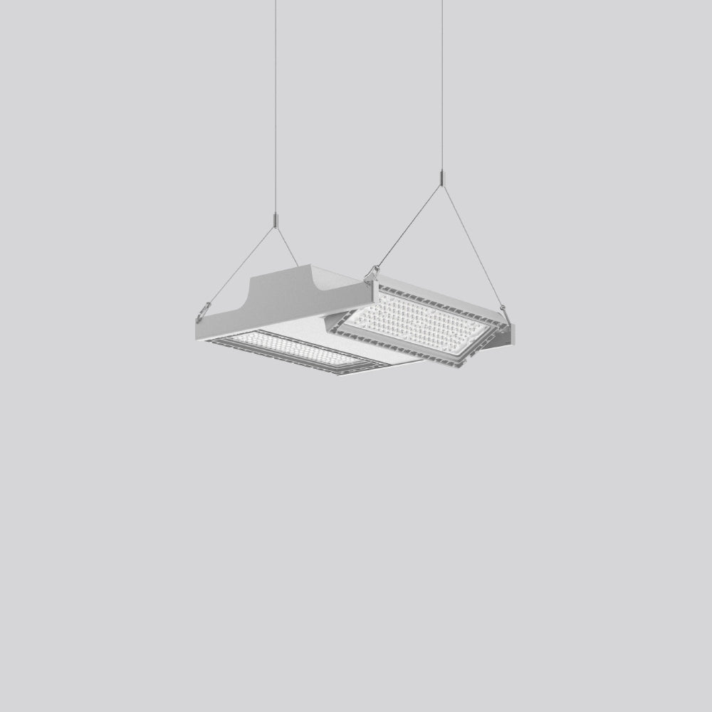 RZB LED-Sporthallenleuchte 117W 6500K 921680.004.1.76 17300lm Konv DALI sym