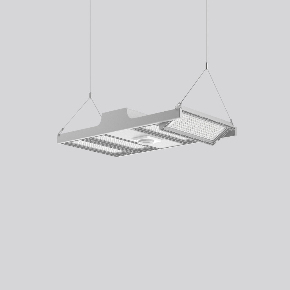 RZB LED-Sporthallenleuchte 225W 4000K 921693.004.76 35600lm Konv DALI sym