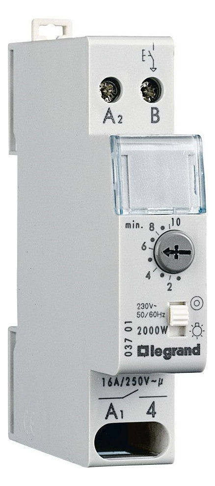 LEGRAND Treppenlichtzeitschalter REG 1TE Legrand 003701 elektr 250VAC 3/4Leiter