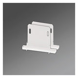 REGIOLUX Endkappe ws ST L84mm B23mm hokal-HLESG -1 vw RAL9016 H48mm