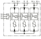 DEHNcube 2 YPV 1100 3M 1S MC4 FM