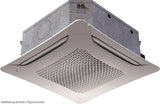 Arbonia Deckenkassette DXB-ECM-11 2.8 kW EC Fan Coil 2-Leiter o. Wegeventil & FB