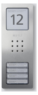 SIEDLE Gehäuse AP edst 82x226x34,5mm CA 812-4, CA 850-4 E