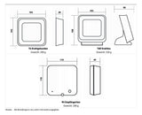 Honeywell Raumthermostat T6 Smart Home, verdrahtet, anthrazit | Y6H810WF1005