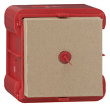GIRA Gerätedose UP 91,5x92,5x64mm Kst E22 289100 quadrat Ausbrechöffnung