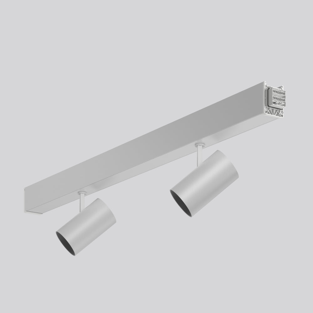 RZB LED-Schienenstrahler 58W Konv 2LEDs Linedo 951233.940.400.200 alu 4000K ws