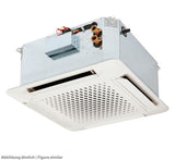 CF AERO Deckenkassette 600x600 CF-C 630 4-Wege, Wasser, 2-Leiter, AC-Motor