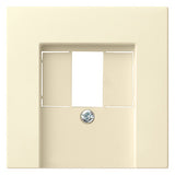 GIRA Zentralplatte USB/TAE 1f cws System 55 027601 Schraubbef