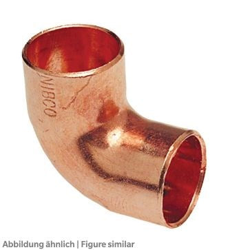 Winkel 90 Grad 9607 5/8" löt i/i Kupfer