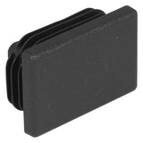 Walraven Schienenendstopfen 30x45 Polyethylen 30x45x20 schwarz | 6566030