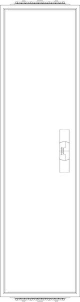 F-tronic Zählergehäuse Aufb IP31 Stahlbl ZA111 300x1100x210mm ET210mm