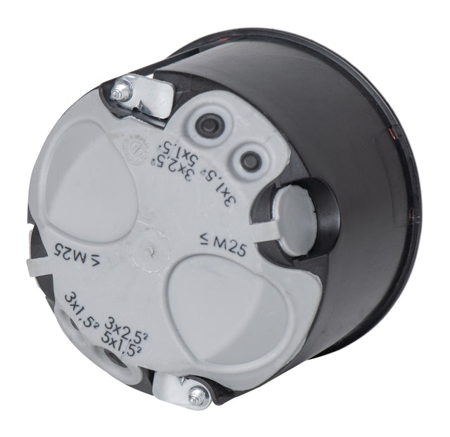 F-TRONIC Brandschutzdose E90 HW windd BS2700 68x50mm Kst IP30 rnd
