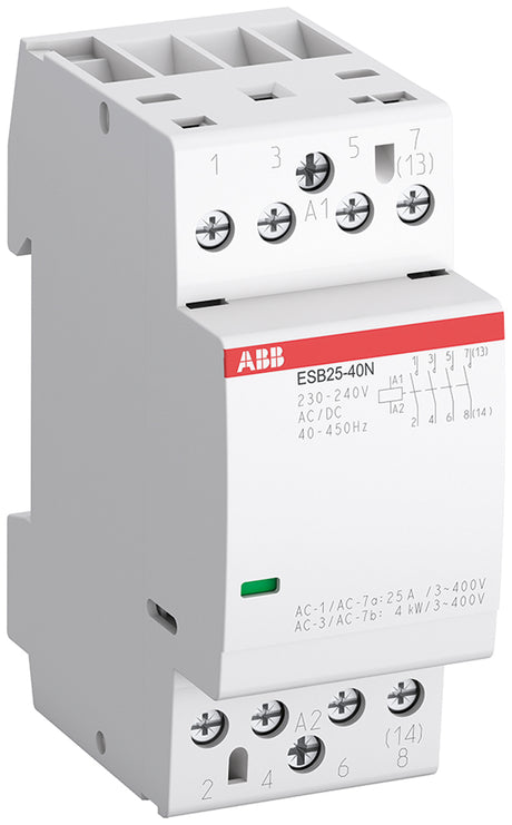 Installationsschütz 25A                           230V/UC 220-400V/UC 2S