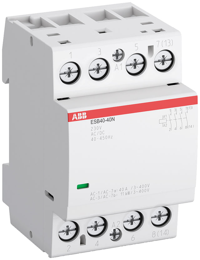 Installationsschütz 40A                           230V/UC 220-400V/UC 4S