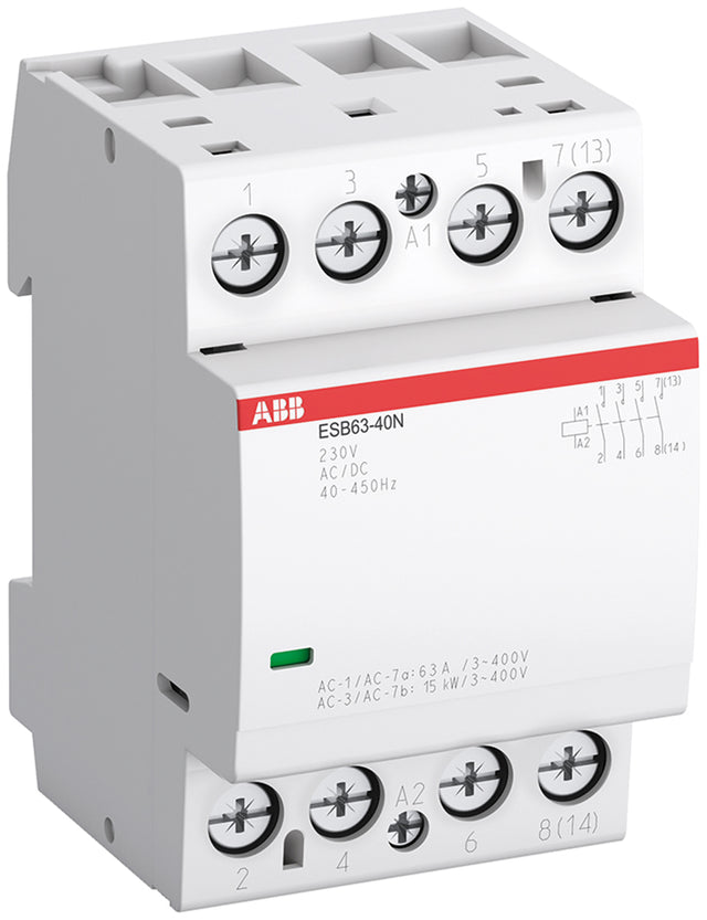 Installationsschütz 63A                           230V/UC 220-400V/UC 4S