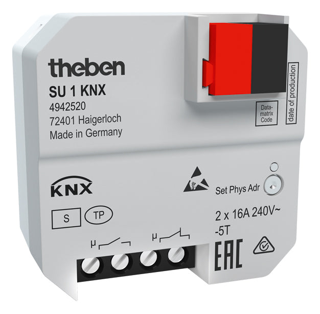 Schaltaktor KNX                                   UP TE 1f 10A 2400W 240V