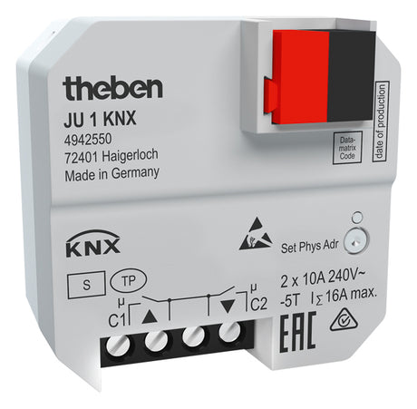 Jalousieaktor KNX                                 UP 1f 2Eing 16A Schalten
