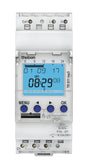 Schaltuhr digi 230VAC                             1kan 87600h 2TE BT REG