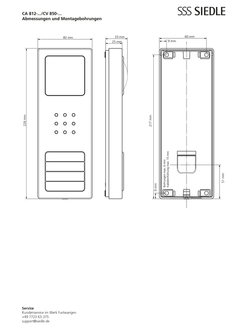 Türstation AP edst 2RT                            Compact Bus m.Abd