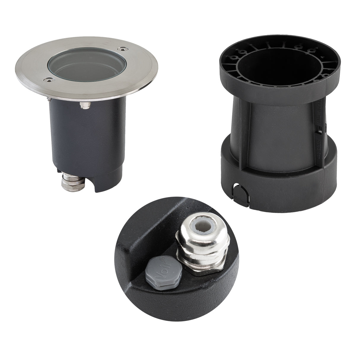 EVN LED-Bodeneinbauleuchte 35W 230V IP67 679235EV GU10 edst
