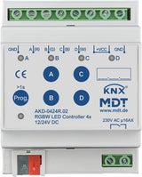 MDT LED Controller 4TE, REG, 24V, RGBW AKD-0424R.02
