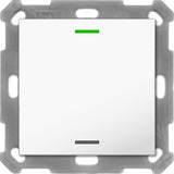 MDT Taster Light 55 1-fach RGBW, rw, gl, Neutral BE-TAL5501.01
