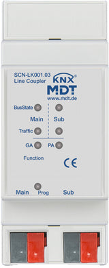 MDT Bereichs-/ Linienkoppler 2TE, REG SCN-LK001.03