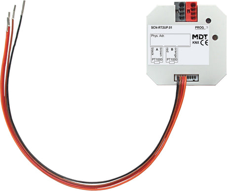MDT Temperaturregler 2-fach UP,f.PT1000 Sensoren SCN-RT2UP.01