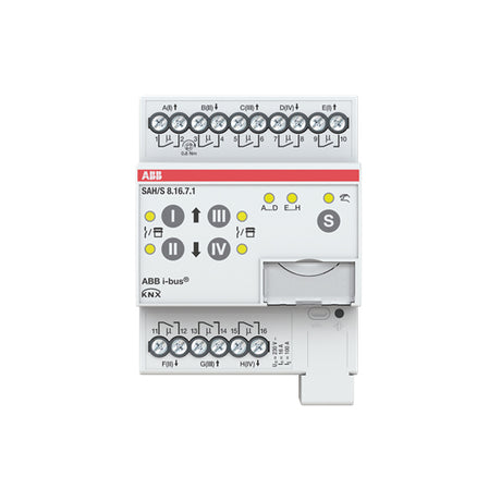 Kombi I/O Gerät KNX                               REG 8Ausg Handbedien LED