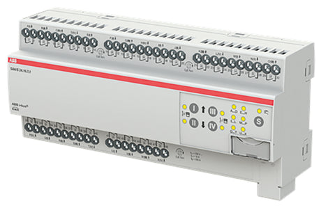 Kombi I/O Gerät KNX                               REG 24Ausg Handbedien