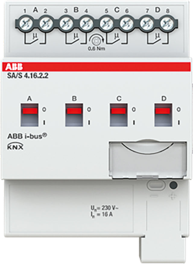 Schaltaktor KNX                                   REG 4TE 4f 16A 2500W