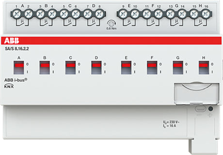 Schaltaktor KNX                                   REG 8TE 8f 16A 2500W