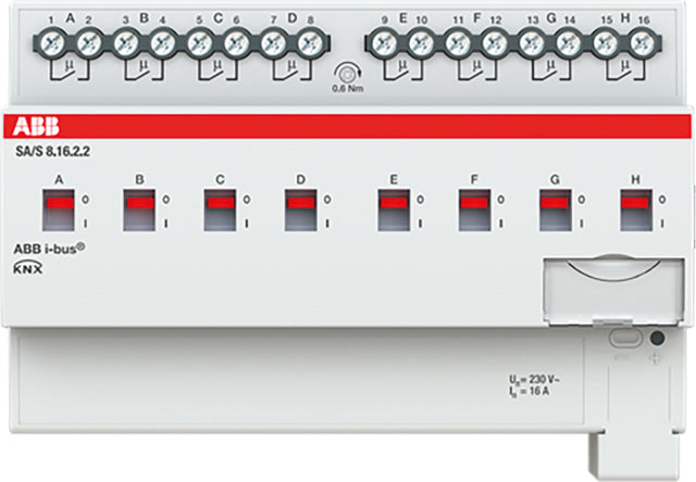 Schaltaktor KNX                                   REG 8TE 8f 16A 2500W