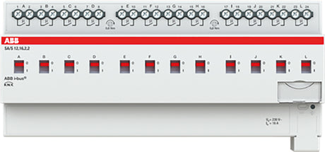 Schaltaktor KNX                                   REG 12TE 12f 16A 2500W