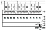 Schaltaktor KNX                                   REG 12TE 12f 16A 2500W