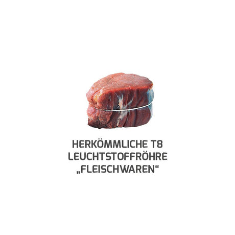 LED-Röhrenlampe G13 T8                            LUMENplus 18W rose