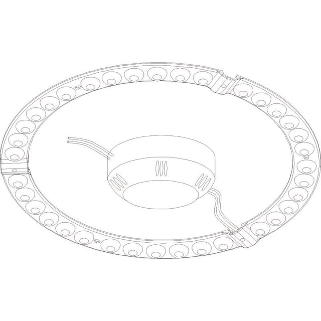 LED-Modul 18W 36LED                               QUICK-FIXadapt 3000K