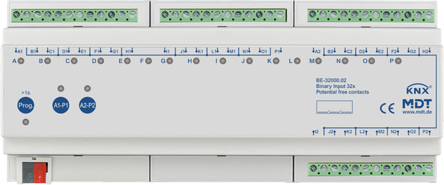 MDT Binäreingang 32-fach 12TE REG potentialfrei BE-32000.02
