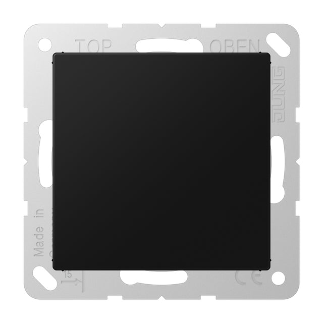 JUNG Blindplatte Blende sw mt A 594-0 SWM