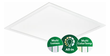 PHILIPS-LICHT LED-Panel 625x625mm 22-31W CoreLine RC133V G6 29_36_43S/830_40 PSU